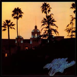 Eagles'ın 1976 Hotel California albüm kapağı