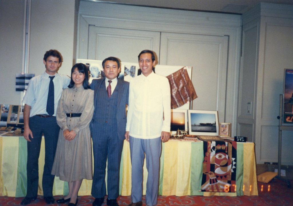 IUJ'e geldikten bir kaç ay sonra okulda açtığım bir Türk standı. Belki de Japonya'da açılan ilk Türk tanıtım standı bu.