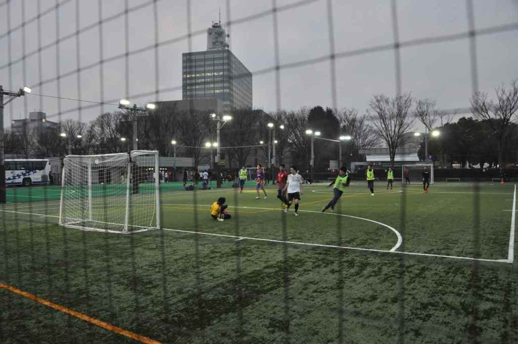 Halı sahamız da var