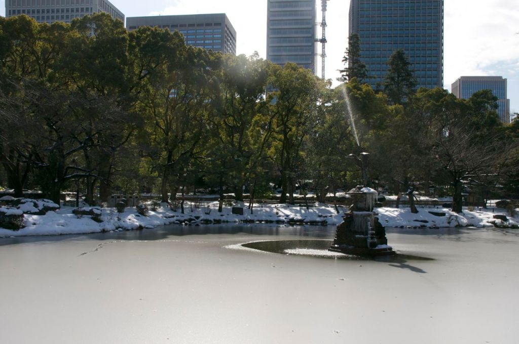 Tokyo karlar altında- Ertesi&nbsp;gün