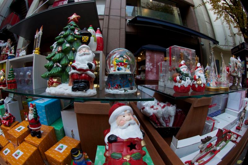 Noel baba süslemeleri