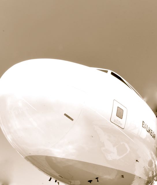 Gene yakından bir uçak- Seviyorum bu fotoğrafları ne yapayım