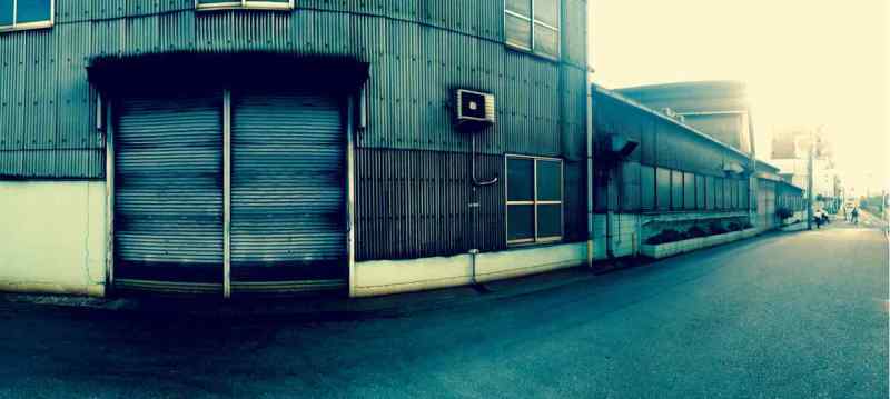 Osaka'da bir dökümhanenin dışı