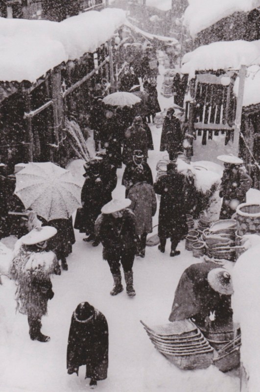 1956 yılı, Niigata ili Tokamachi ilçesi- Burası iyi bildiğim bir yerdir