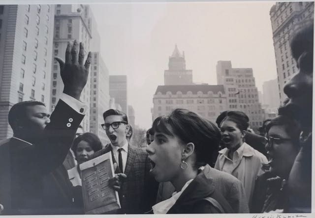 Vietnam savaşına karşı New York'a bir protesto - 1964